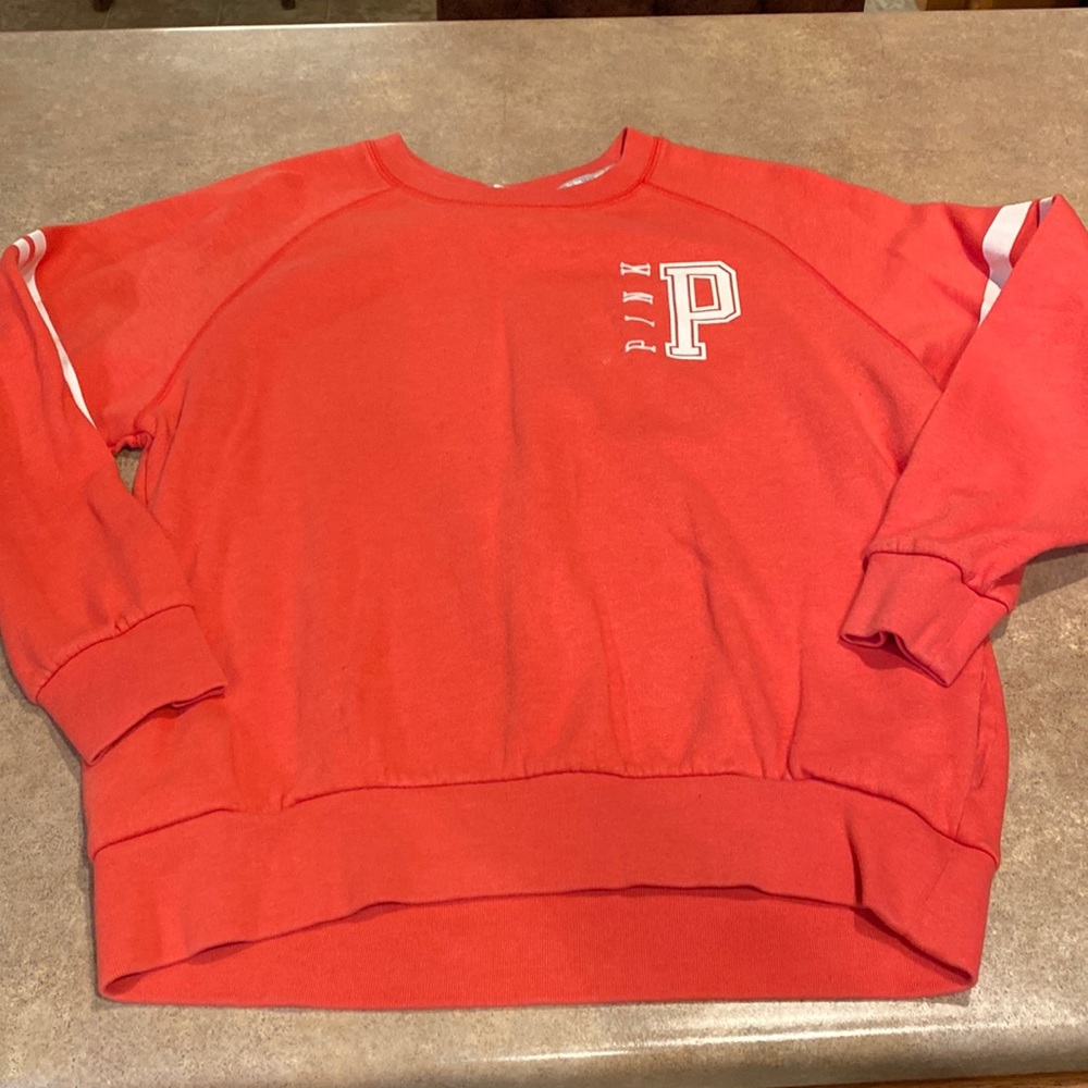 Women’s Victoria’s Secret pink sweatshirt, size small